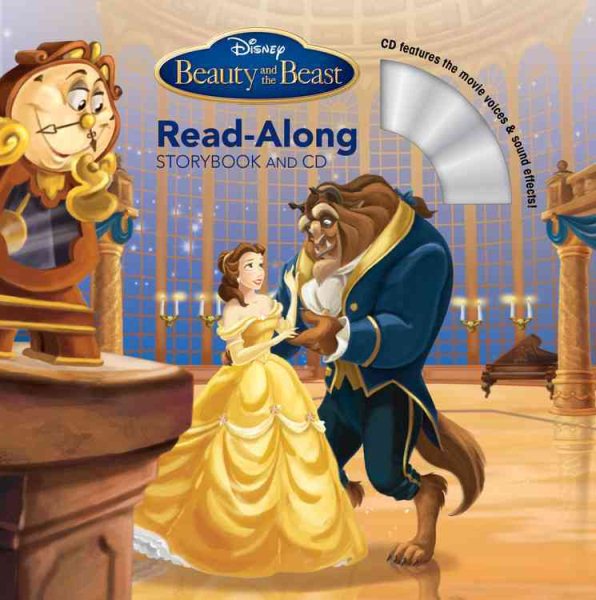 Beauty and the Beast Read-Along Storybook and CD cover