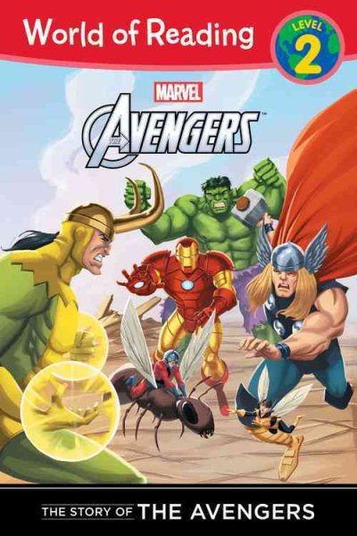 The Story of the Avengers (Level 2) (World of Reading) cover
