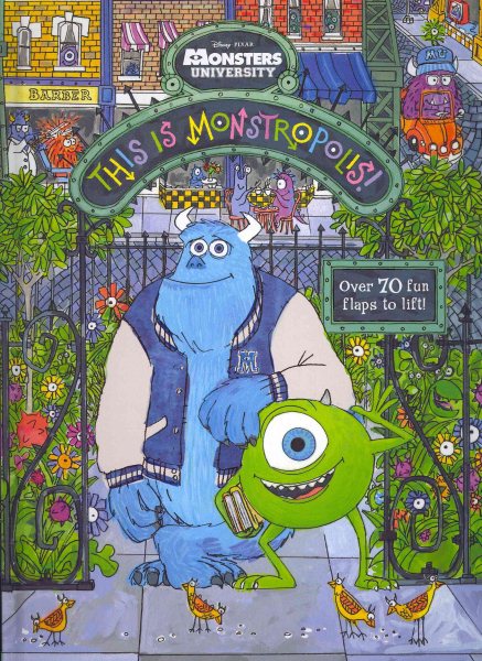 This Is Monstropolis! (Disney Pixar Monsters University) cover