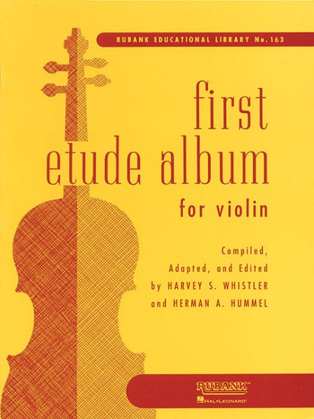 First Etude Album For Violin First Position (Rubank Educational Library) cover