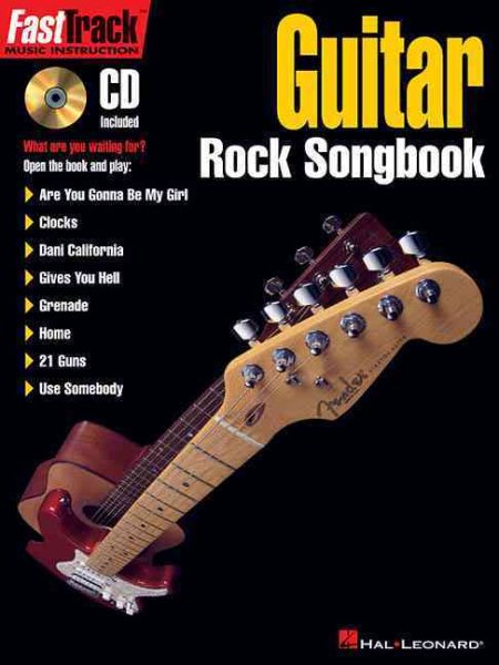 Fasttrack Guitar 1 Rock Songbook (Book/CD) cover