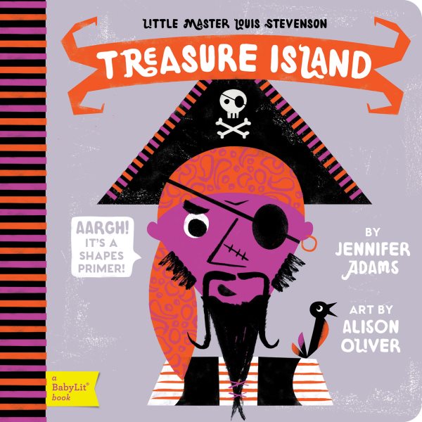 Treasure Island: A BabyLit® Shapes Primer (BabyLit Books) cover