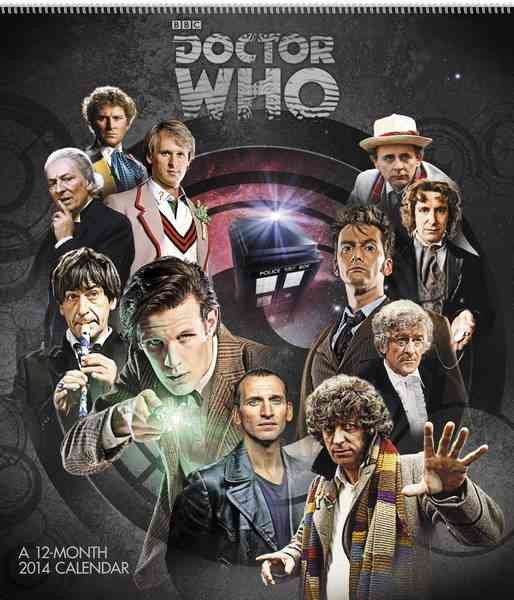 2014 Doctor Who Special Edition Wall Calendar cover