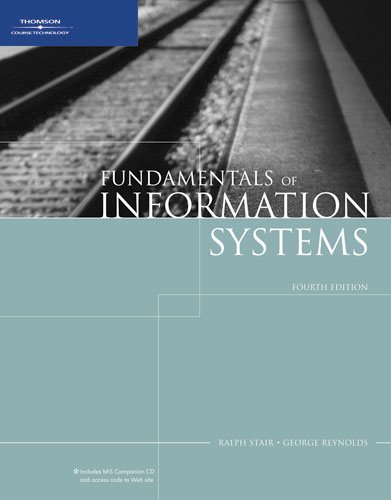 Fundamentals of Information Systems (Available Titles Skills Assessment Manager (SAM) - Office 2007) cover