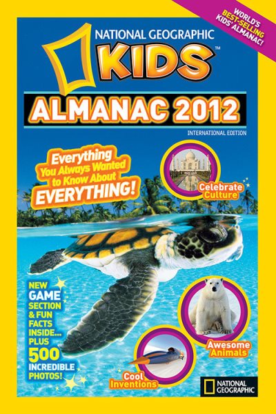 National Geographic Kids Almanac 2012 International Edition cover