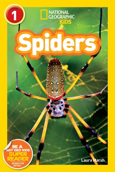 National Geographic Readers: Spiders cover
