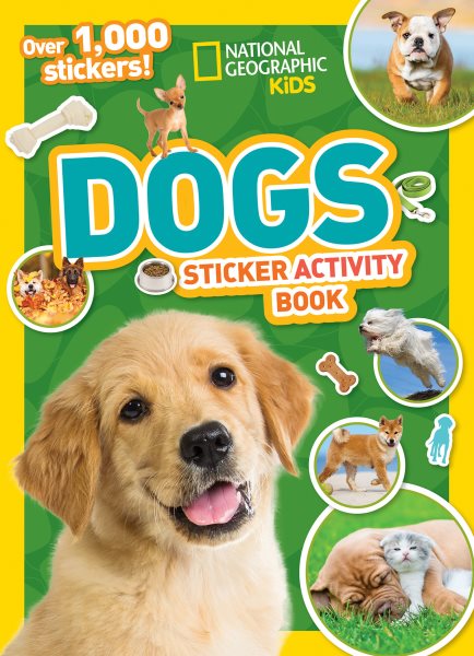 National Geographic Kids Dogs Sticker Activity Book (NG Sticker Activity Books) cover