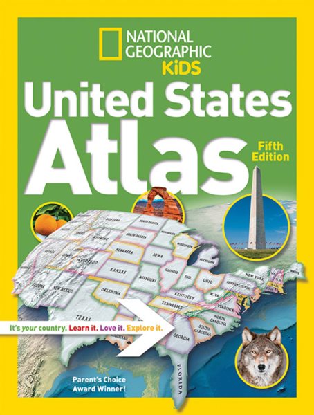 National Geographic Kids United States Atlas cover