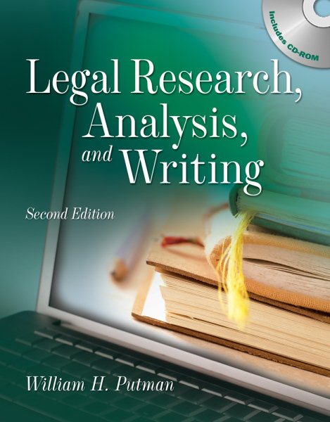 Legal Research, Analysis and Writing cover