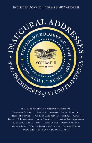 Inaugural Addresses of the Presidents V2 cover