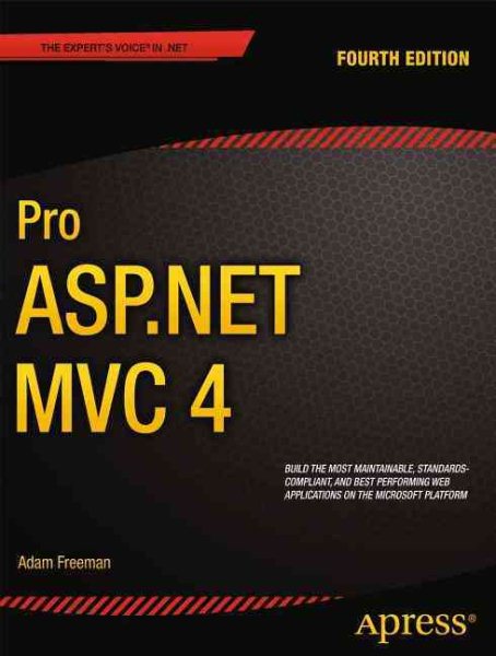 Pro ASP.NET MVC 4 cover