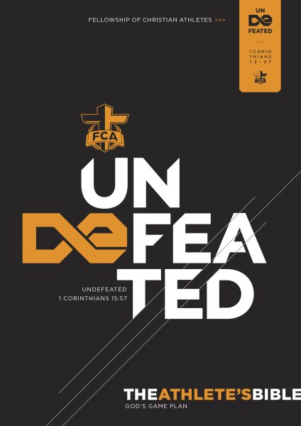The Athlete's Bible: Undefeated Edition (FCA) cover