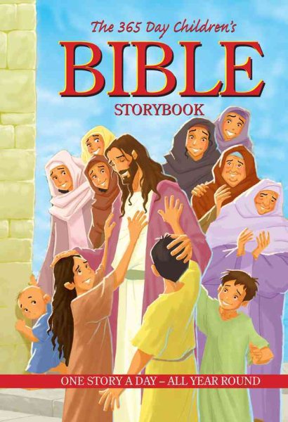 The 365 Day Children's Bible Storybook, Padded Cover cover