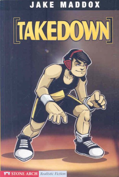Takedown (Jake Maddox Sports Stories) cover