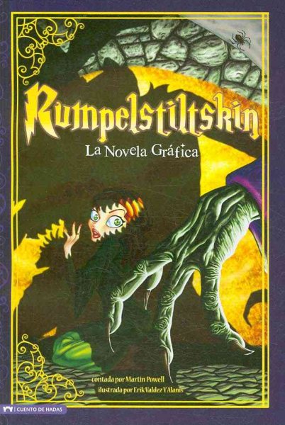 Rumpelstiltskin: La Novela Grafica (Graphic Spin en Español) (Spanish Edition) cover