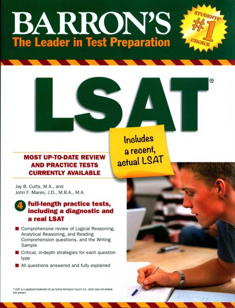 Barron's LSAT cover