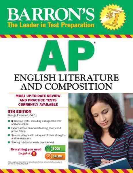 Barron's AP English Literature and Composition, 5th Edition (Barron's Ap English Literture and Composition) cover