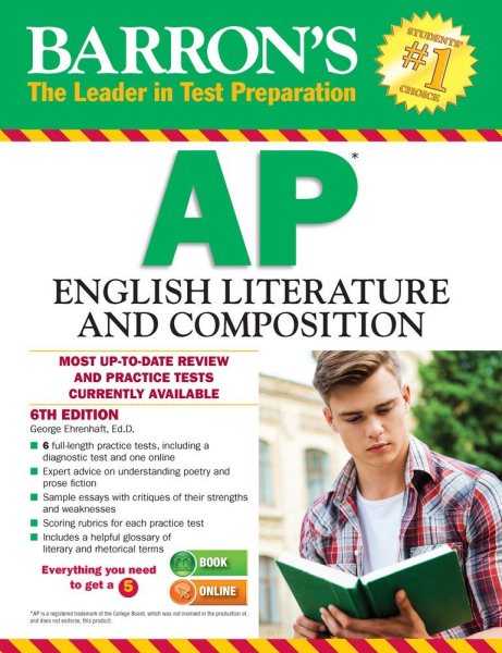 Barron's AP English Literature and Composition, 6th Edition (Barron's AP English Literature & Composition) cover