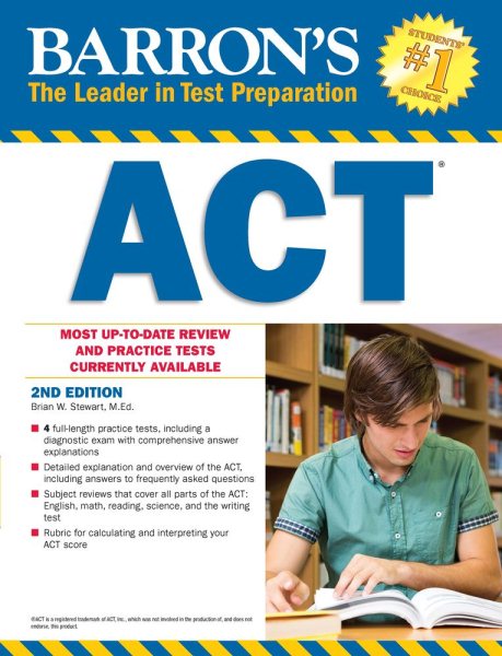 Barron's ACT, 2nd Edition (Barron's Act (Book Only)) cover