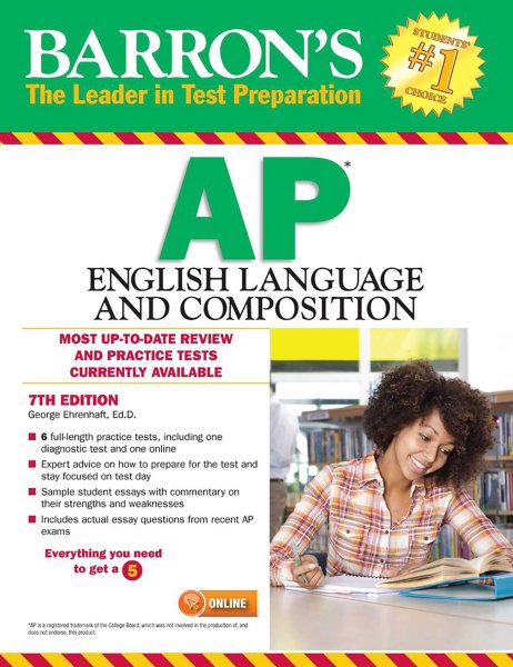 Barron's AP English Language and Composition, 7th Edition cover