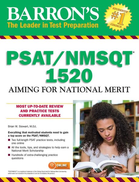Barron's PSAT/NMSQT 1520: Aiming for National Merit cover