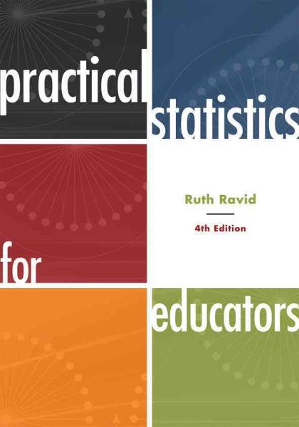 Practical Statistics for Educators, 4th Edition cover