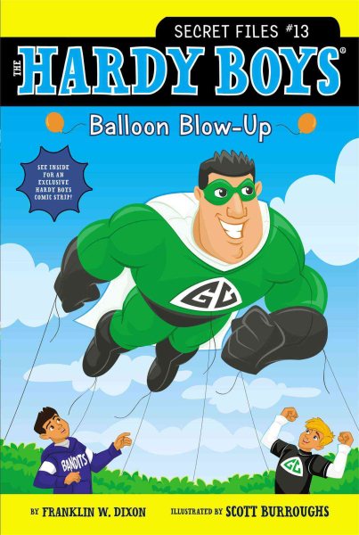 Balloon Blow-Up (13) (Hardy Boys: The Secret Files) cover