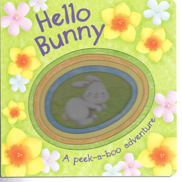 Hello Bunny (Die-Cut Animal Board) cover