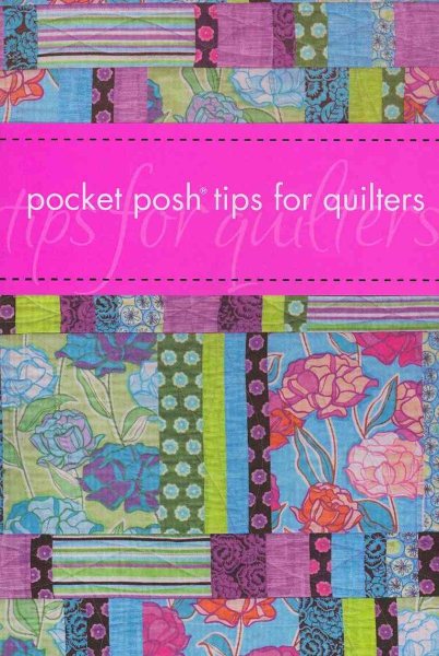 Pocket Posh Tips for Quilters cover