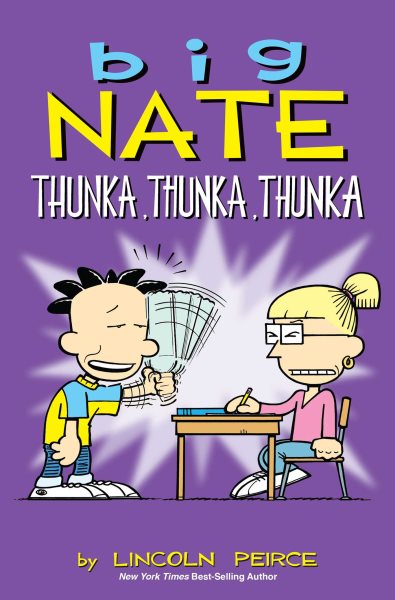 Big Nate: Thunka, Thunka, Thunka (Volume 14) cover