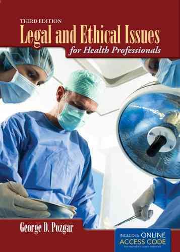 Legal and Ethical Issues for Health Professionals cover