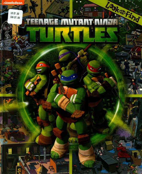 Nickelodeon - Teenage Mutant Ninja Turtles Look and Find - PI Kids (Nickelodeon Look and Find)