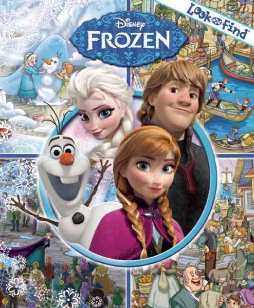 Disney - Frozen Look and Find Activity Book- PI Kids cover
