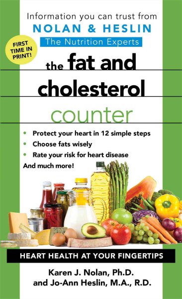 The Fat and Cholesterol Counter cover