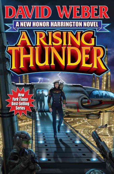 A Rising Thunder (17) (Honor Harrington) cover