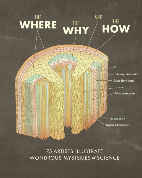 The Where, the Why, and the How: 75 Artists Illustrate Wondrous Mysteries of Science cover