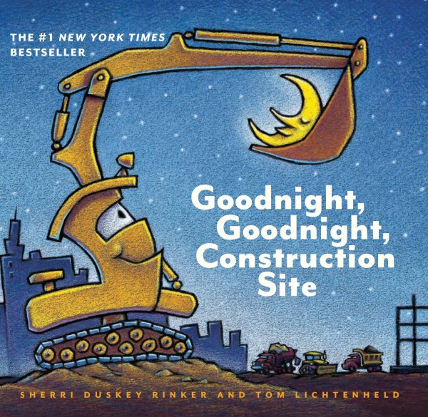 Goodnight, Goodnight Construction Site (Board Book for Toddlers, Children's Board Book) cover