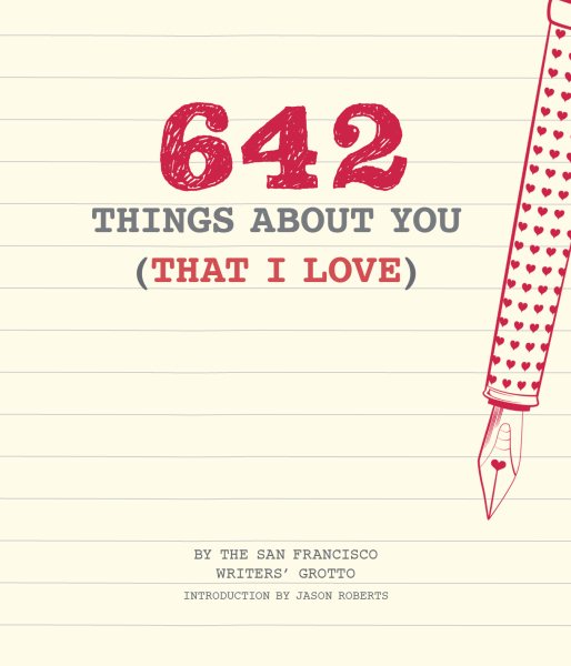 642 Things About You (That I Love): (Romantic Valentine’s Day Gift, Writing Prompt Journal for Couples) cover