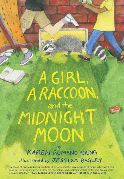 A Girl, a Raccoon, and the Midnight Moon: (Juvenile Fiction, Mystery, Young Reader Detective Story, Light Fantasy for Kids) cover