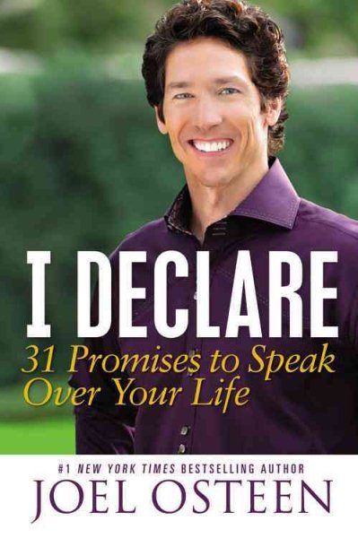 I Declare: 31 Promises to Speak Over Your Life cover