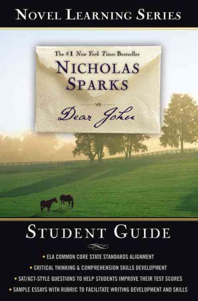 Dear John (Novel Learning Series) cover