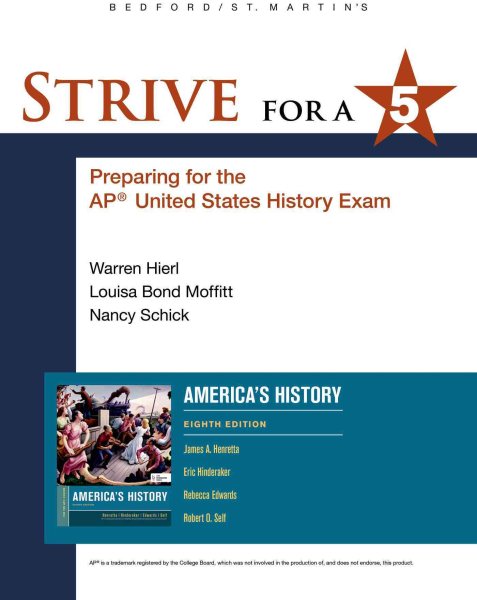 Strive for a 5 for America's History cover