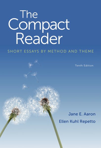 The Compact Reader: Short Essays by Method and Theme cover