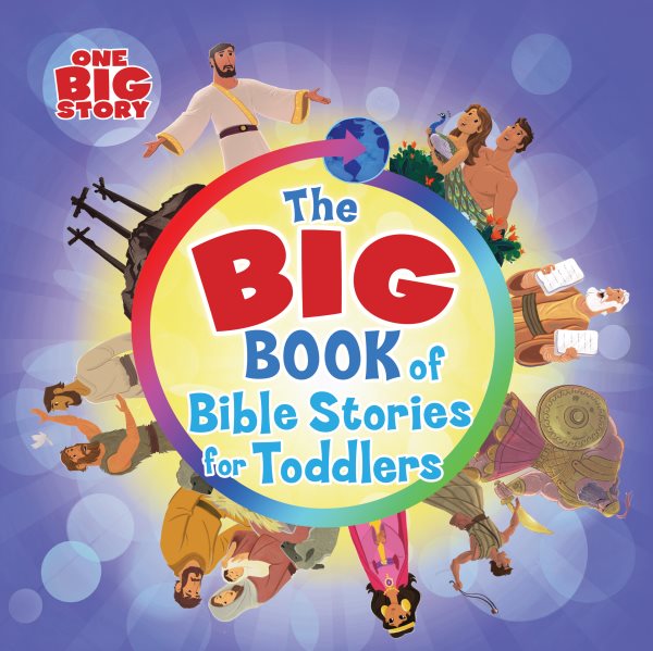 The Big Book of Bible Stories for Toddlers (padded) (One Big Story) cover