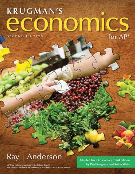 Krugman's Economics for AP® (High School) cover