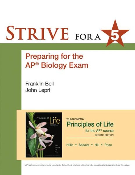 Strive for a 5: Preparing for the AP Biology Exami cover