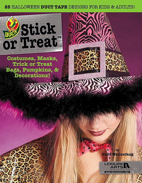 Stick or Treat: 25 Halloween Duct Tape Designs for Kids & Adults cover