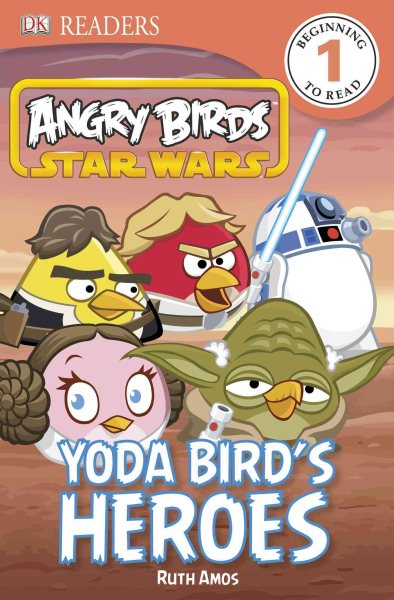 DK Readers L1: Angry Birds Star Wars: Yoda Bird's Heroes cover