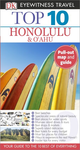 Top 10 Honolulu & Oahu (EYEWITNESS TOP 10 TRAVEL GUIDE) cover