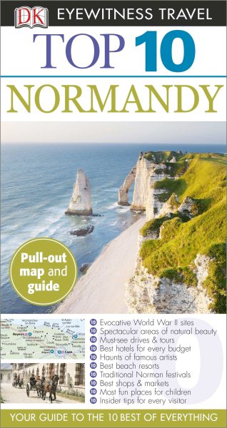 Top 10 Normandy (EYEWITNESS TOP 10 TRAVEL GUIDE) cover